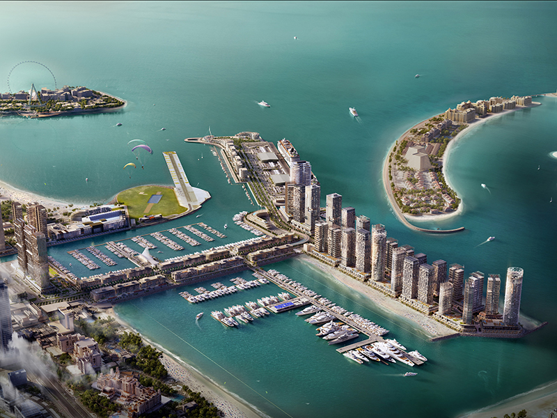 مرسى دبي هاربر يستقبل أول اليخوت